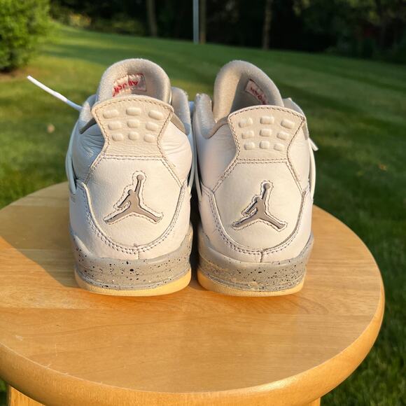 Nike Air Jordan 4 Retro GS White Oreo Men\'s Shoes - Size 5 - Ships Now main image 4